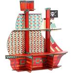 Bateaux Djeco en toile à motif bateaux de pirates de 3 à 5 ans 