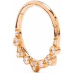 Boucles d'oreilles Djula roses en or rose en diamant 18 carats pour femme 