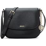 DKNY Bryant Saddle Bag, Femme, Noir/doré, Einheitsgröße