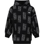 Sweatshirts DKNY noirs de créateur lavable en machine Taille 8 ans pour fille de la boutique en ligne Miinto.fr avec livraison gratuite 