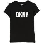 T-shirts DKNY noirs en jersey de créateur Taille 10 ans look fashion pour fille de la boutique en ligne Miinto.fr 
