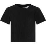 T-shirts à col rond DKNY noirs de créateur Taille 8 ans pour fille de la boutique en ligne Miinto.fr avec livraison gratuite 