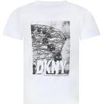 T-shirts à col rond DKNY blancs à logo de créateur Taille 10 ans pour fille de la boutique en ligne Miinto.fr avec livraison gratuite 