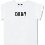 T-shirts DKNY blancs de créateur Taille 10 ans look fashion pour fille de la boutique en ligne Miinto.fr 