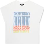 T-shirts DKNY blancs de créateur Taille 10 ans look fashion pour fille de la boutique en ligne Miinto.fr avec livraison gratuite 
