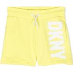 Shorts de créateur DKNY jaune citron pour femme 