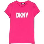 T-shirts à imprimés de créateur DKNY rose framboise enfant Taille 14 ans en promo 