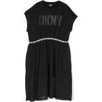 Robes imprimées DKNY noires en fil filet de créateur Taille 8 ans pour fille en promo de la boutique en ligne Farfetch.com 