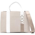 Sacs à main de créateur DKNY blancs en cuir synthétique en cuir pour femme 