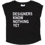 T-shirts à col rond DKNY noirs en viscose de créateur Taille 8 ans pour fille en promo de la boutique en ligne Yoox.com avec livraison gratuite 