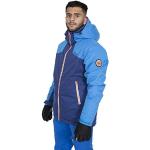 Vestes de ski Trespass bleus foncé imperméables coupe-vents respirantes avec jupe pare-neige Taille XL look fashion pour homme 