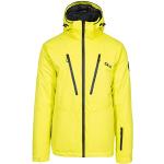 Vestes de ski Trespass jaunes imperméables coupe-vents respirantes avec jupe pare-neige Taille XXS look fashion pour homme 