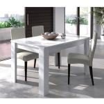 Tables console blanches extensibles contemporaines 