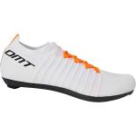 Chaussures de vélo DMT blanches en fil filet Le Tour de France légères à lacets Pointure 42 classiques pour homme 