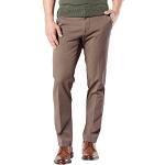 Pantalons droits Dockers kaki avec ceinture stretch W31 look fashion pour homme 