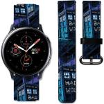 Doctor Who Gear Bracelet De Sport Galaxy Watch 42 mm Active 2 Bande 40 6 Samsung 46 5 Bracelet