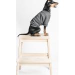 Pulls gris foncé en jersey à motif animaux pour chien Taille XS 