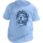 T-shirts à col rond bleus en coton à motif chiens Taille 18 mois pour bébé de la boutique en ligne Idealo.fr 
