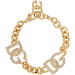 Bracelets de créateur Dolce & Gabbana Dolce jaunes en verre 