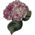 Broches fleur de créateur Dolce & Gabbana Dolce violettes en laiton pour femme 