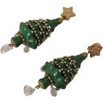 Boucles d'oreilles pour fêtes de Noël de créateur Dolce & Gabbana Dolce multicolores 