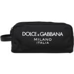 Trousses de toilette de créateur Dolce & Gabbana Dolce noires en tissu classiques 