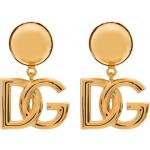 Boucles d'oreilles à clip de créateur Dolce & Gabbana Dolce en laiton pour femme 