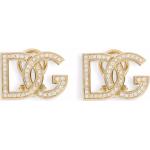 Boucles d'oreilles à clip de créateur Dolce & Gabbana Dolce en or jaune 18 carats pour femme 