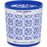 Bougies parfumées Dolce & Gabbana Dolce bleues méditerranéennes 