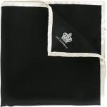 Foulards en soie de créateur Dolce & Gabbana Dolce noirs à logo Tailles uniques pour homme 