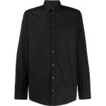 Chemises de créateur Dolce & Gabbana Dolce noires à manches longues à manches longues classiques pour homme 