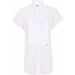 Chemises de créateur Dolce & Gabbana Dolce blanches en popeline à manches courtes Taille XXL pour femme 