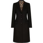 Manteaux de créateur Dolce & Gabbana Dolce noirs en cuir Taille XS look fashion pour femme 