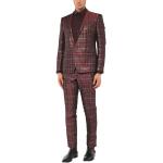 Costumes de créateur Dolce & Gabbana Dolce rouge bordeaux en polyester Taille XS pour homme 