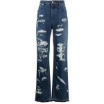 Jeans boyfriend de créateur Dolce & Gabbana Dolce bleu indigo Taille XS W44 pour femme 