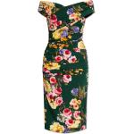 Robes en soie de créateur Dolce & Gabbana Dolce multicolores à fleurs midi Taille XS pour femme 