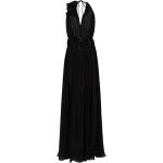 Robes fleuries de créateur Dolce & Gabbana Dolce noires à fleurs maxi à col en V Taille XS pour femme 