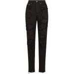 Jeans de créateur Dolce & Gabbana Dolce noirs Taille XS W44 pour femme 