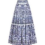Jupes longues de créateur Dolce & Gabbana Dolce bleu marine Taille XS pour femme 