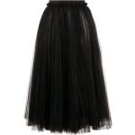 Jupes mi-longues de créateur Dolce & Gabbana Dolce noires en tulle mi-longues Taille XXL pour femme 