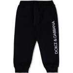 Pantalons de sport de créateur Dolce & Gabbana Dolce noirs enfant 