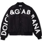 Blousons d'aviateur de créateur Dolce & Gabbana Dolce noirs enfant 