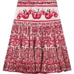 Jupes Dolce & Gabbana Dolce rouges en popeline de créateur Taille 10 ans pour fille de la boutique en ligne Miinto.fr avec livraison gratuite 