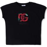 T-shirts à col rond Dolce & Gabbana Dolce noirs de créateur Taille 8 ans pour fille de la boutique en ligne Miinto.fr avec livraison gratuite 