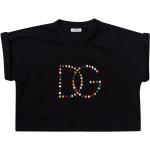 T-shirts à col rond Dolce & Gabbana Dolce noirs en coton de créateur Taille 10 ans look casual pour fille de la boutique en ligne Miinto.fr avec livraison gratuite 