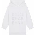 Robes à manches longues Dolce & Gabbana Dolce blanches de créateur classiques pour fille de la boutique en ligne Farfetch.com 