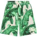 Shorts de créateur Dolce & Gabbana Dolce verts à motif banane enfant 