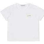 T-shirts à imprimés de créateur Dolce & Gabbana Dolce blancs enfant 