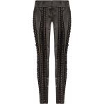 Leggings en cuir de créateur Dolce & Gabbana Dolce noirs en cuir synthétique Taille XL W44 pour femme 