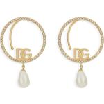 Boucles d'oreilles pendantes de créateur Dolce & Gabbana Dolce en résine à perles pour femme 